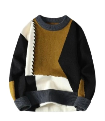 Alex™ | Patchwork Sweater