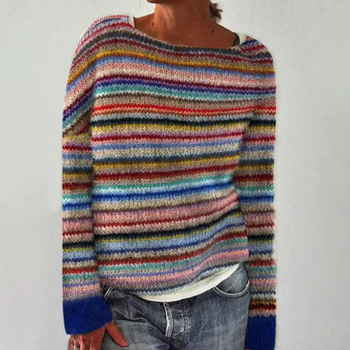 Lara - Nordic Charm Knit Sweater