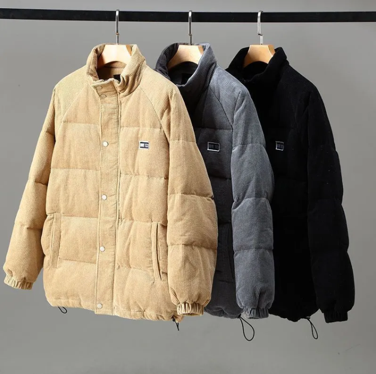 Corduroy Puffer Jacket