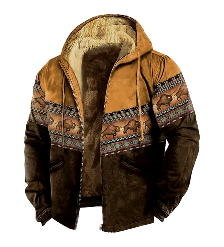 Buffalo Trail Vintage Hoodie