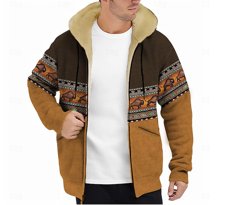 Buffalo Trail Vintage Hoodie