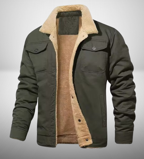 Arctic Fleece-Lined Winter Jacket