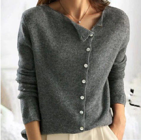 Ellie - Elegant Women's Wool Cardigan