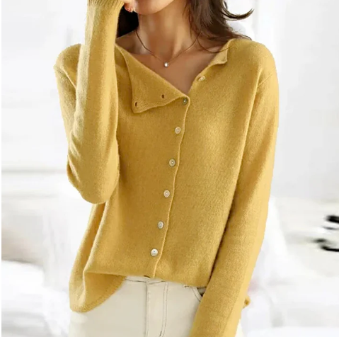 Ellie - Elegant Women's Wool Cardigan