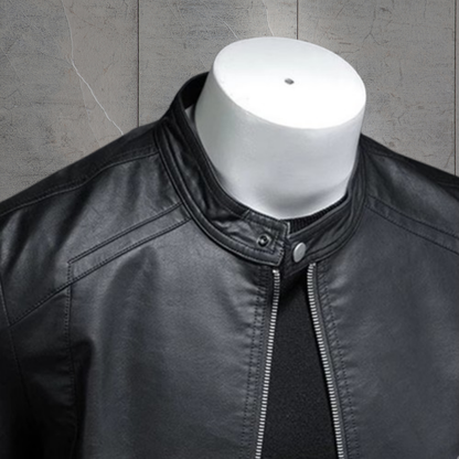 Black Elite Leather Jacket