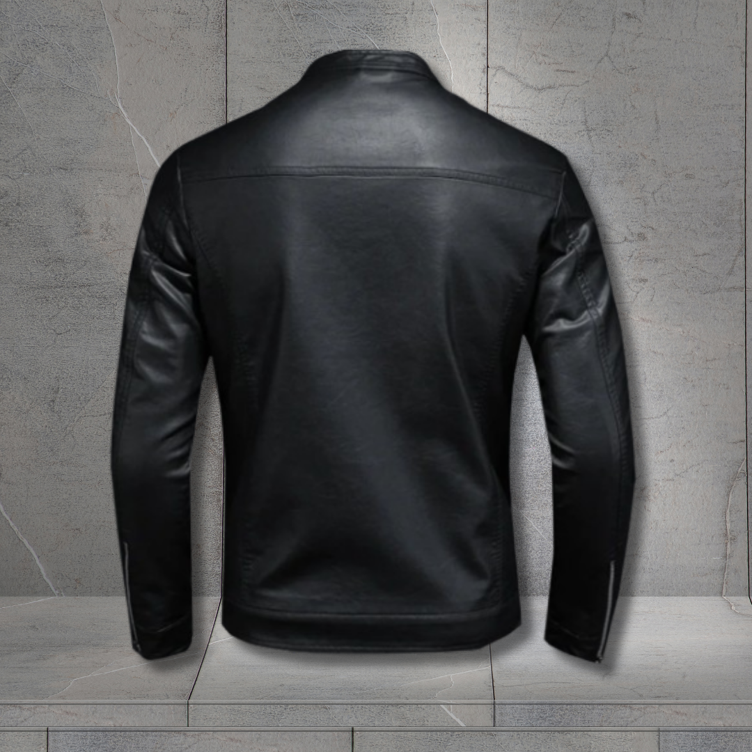 Black Elite Leather Jacket