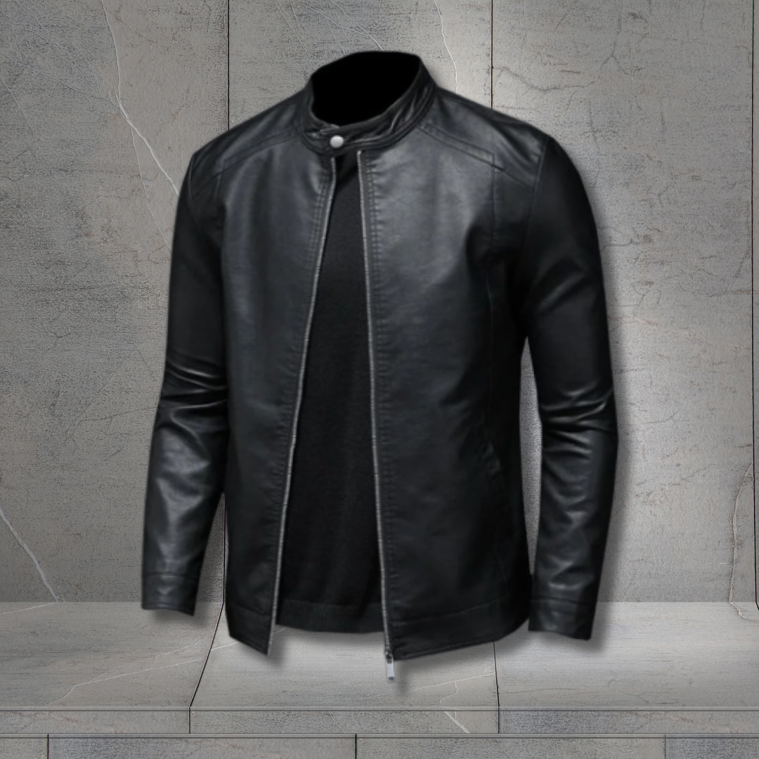 Black Elite Leather Jacket