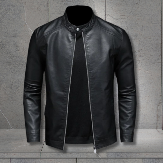 Black Elite Leather Jacket